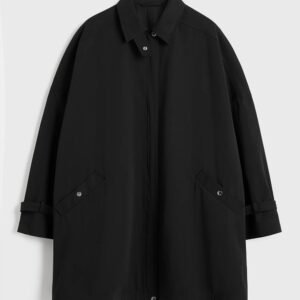 Trench Oversize Negro